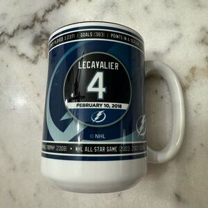 NHL Tampa Bay Lightning Vincent Lecavalier #4 Coffee Mug
